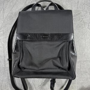 Oroton Backpack Black Mini Leather
